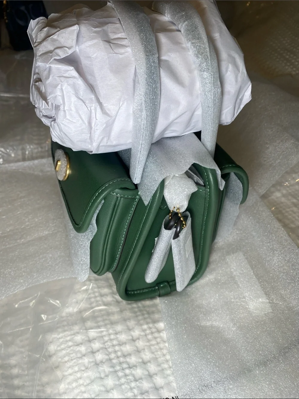 NWT Coach Limited Reedition Hunter Green Safari Tote in Glove Tanned Leather 🌲✨